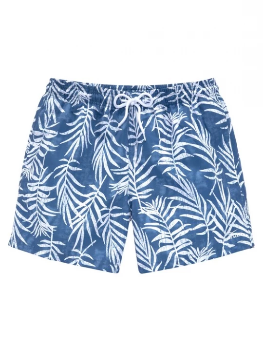 Foto van product VENICE BEACH Zwemshorts blauw / wit