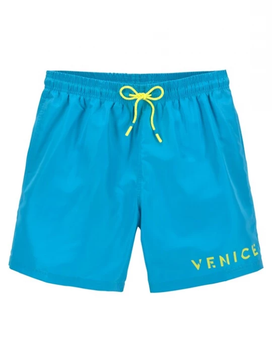Foto van product VENICE BEACH Zwemshorts hemelsblauw / neongeel