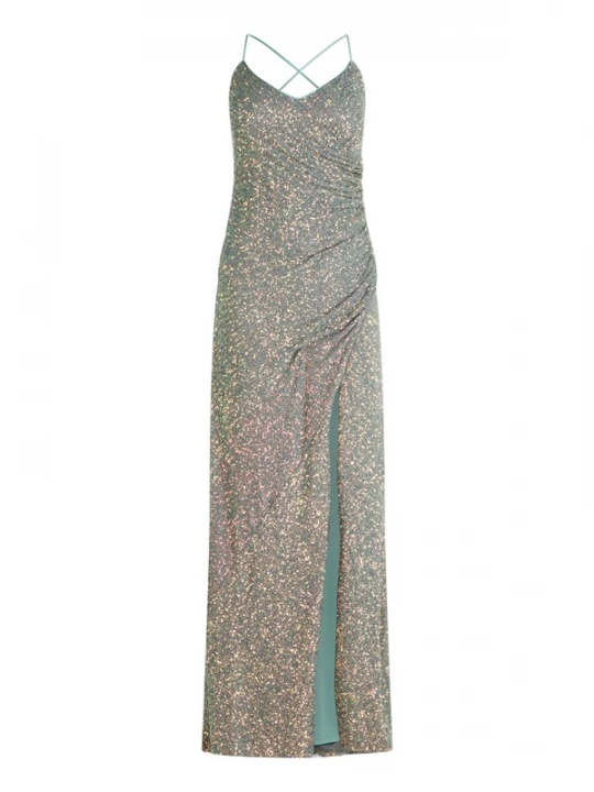 Foto van product Vera Mont Avondjurk blauw / goud