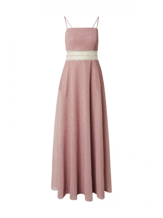 Foto van product Vera Mont Avondjurk crème / rosa / zilver