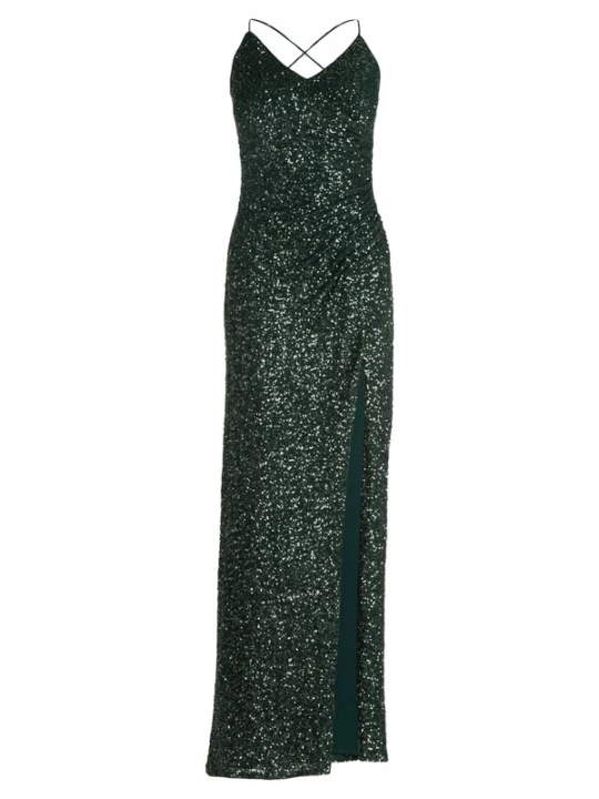 Foto van product Vera Mont Avondjurk donkergroen