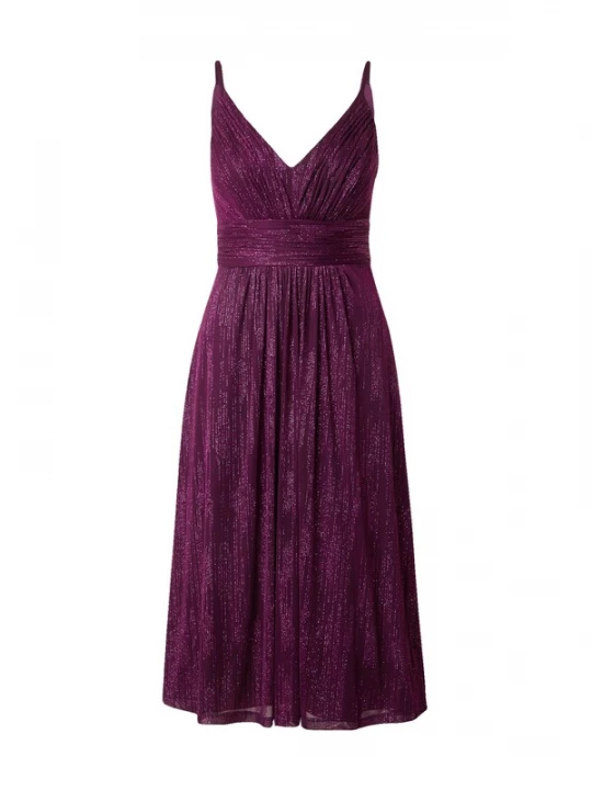 Foto van product Vera Mont Cocktailjurk aubergine