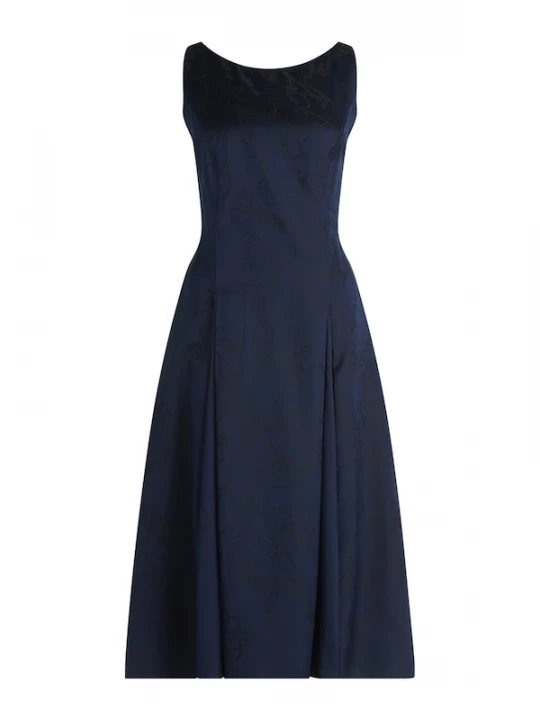 Foto van product Vera Mont Cocktailjurk donkerblauw / zwart