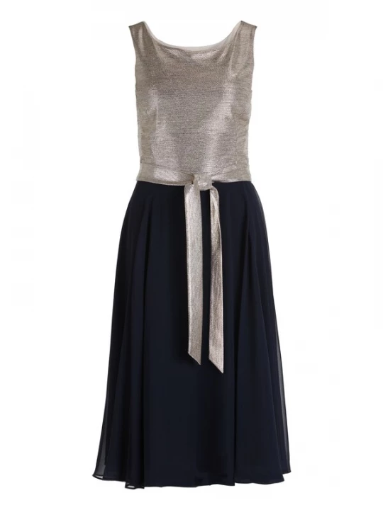 Foto van product Vera Mont Cocktailjurk navy / zilver