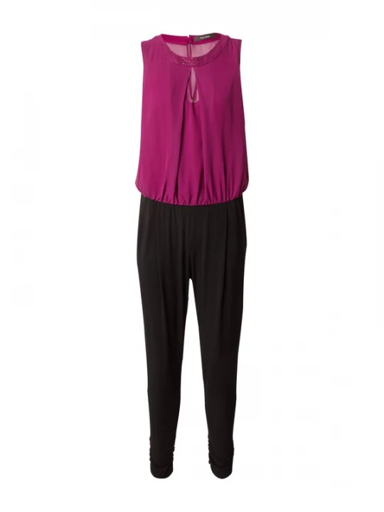 Foto van product Vera Mont Jumpsuit bessen / zwart