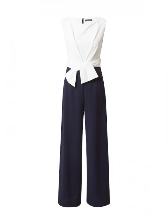 Foto van product Vera Mont Jumpsuit donkerblauw / wit