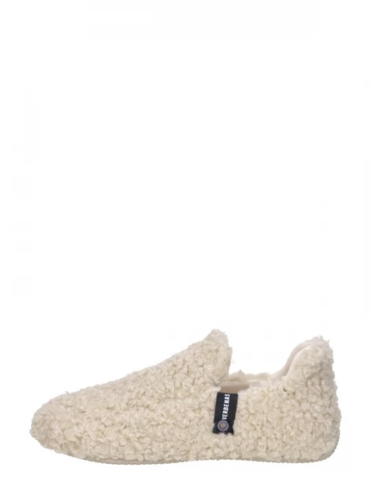 Foto van product VERBENAS Huisschoenen 'Yuk Curly' beige