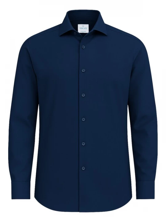 Foto van product Vercate Zakelijk overhemd 'No. 27' donkerblauw