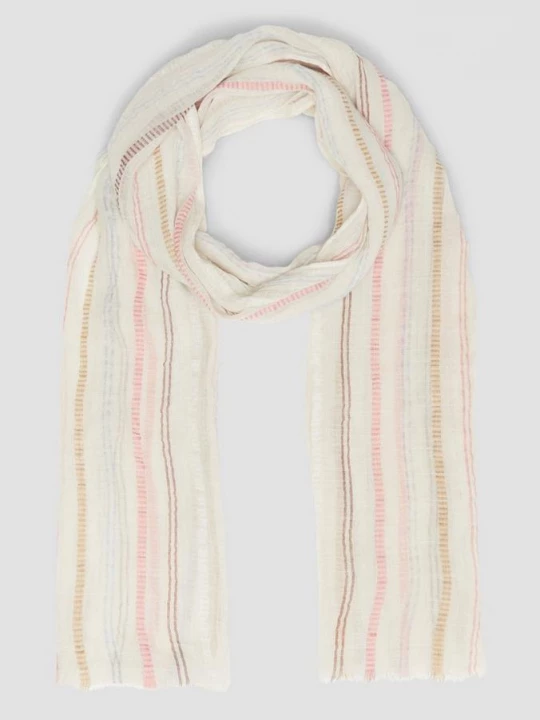 Foto van product Verfrissende viscose-linnen doek met fijne strepen s.Oliver