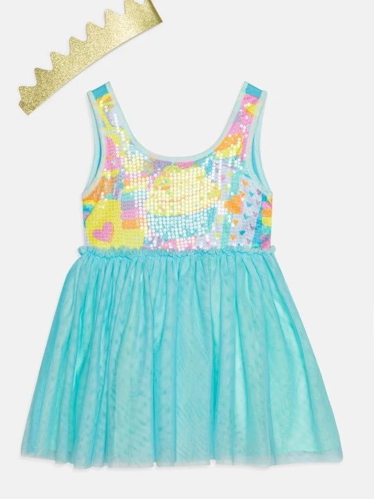 Foto van product Verkleedkleding Billieblush turquoise