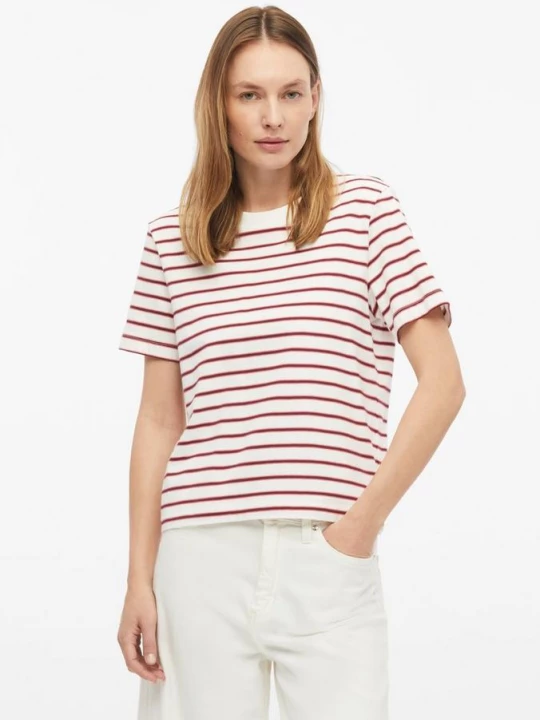 Foto van product Verkort T-shirt met strepen s.Oliver
