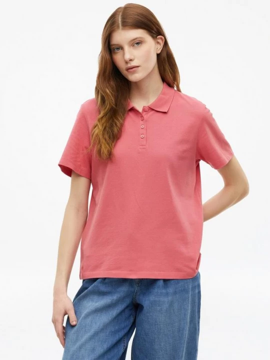 Foto van product Verkorte polo in slim fit s.Oliver roze