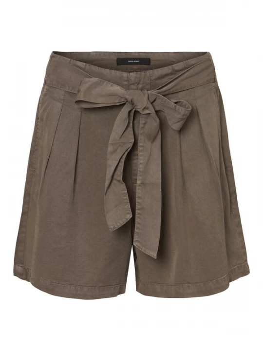 Foto van product VERO MODA Bandplooibroek 'Mia' kaki