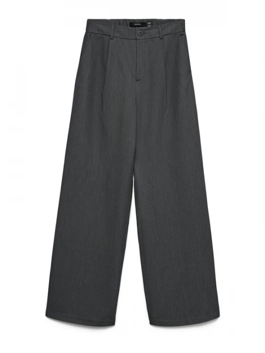 Foto van product VERO MODA Bandplooibroek 'VMDALLAS' antraciet