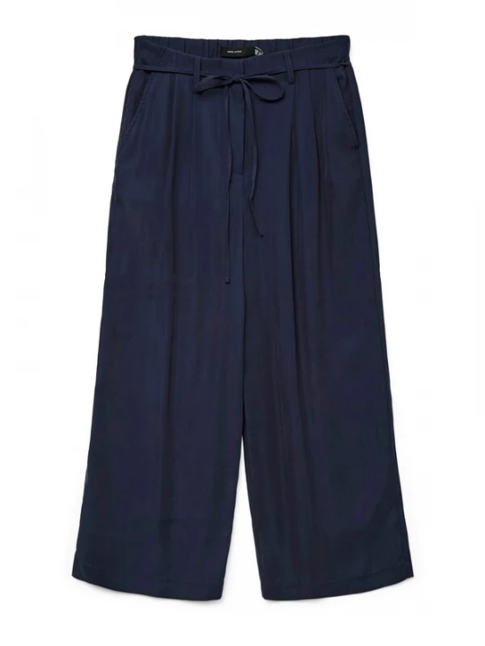 Foto van product VERO MODA Bandplooibroek 'VMTANYA' navy