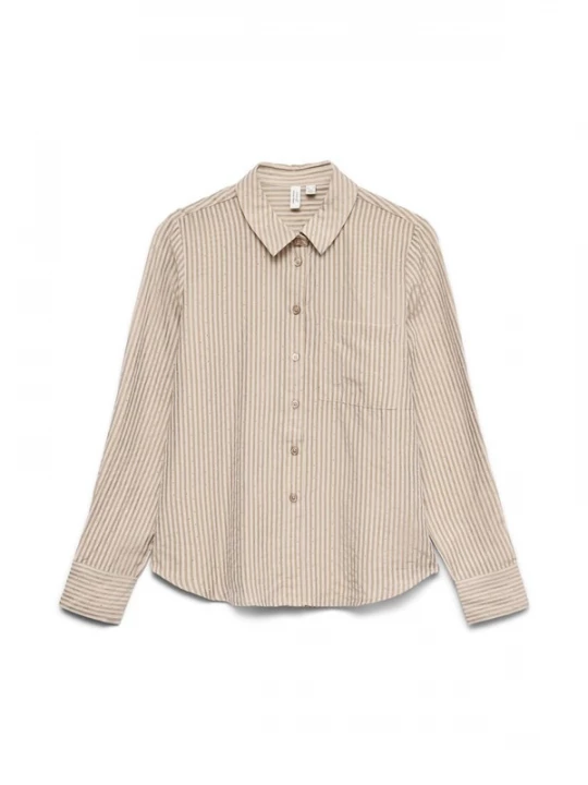 Foto van product VERO MODA Blouse 'Camicia' beige