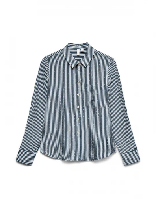 Foto van product VERO MODA Blouse 'Camicia' blauw