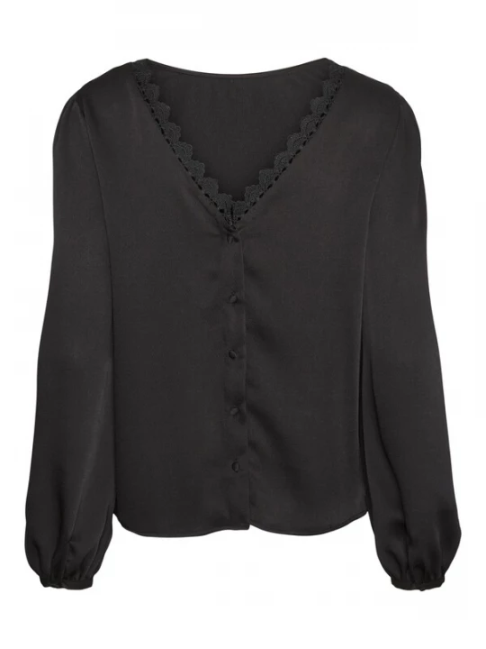 Foto van product VERO MODA Blouse 'ELENORA' zwart
