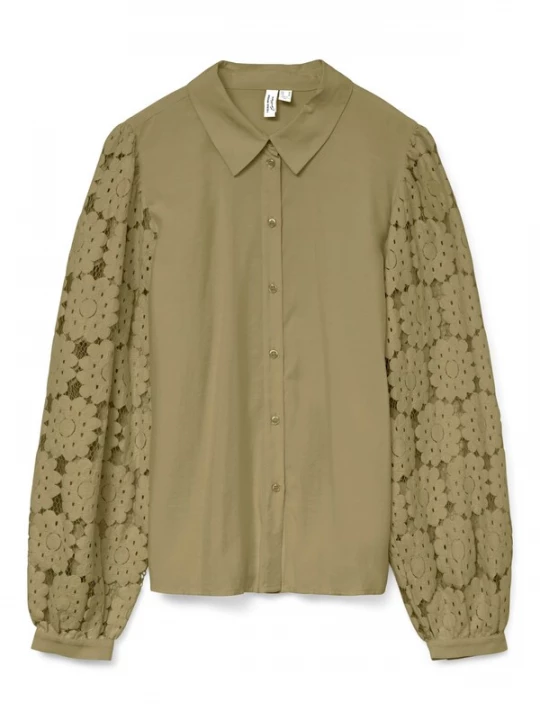 Foto van product VERO MODA Blouse 'Fabena' olijfgroen