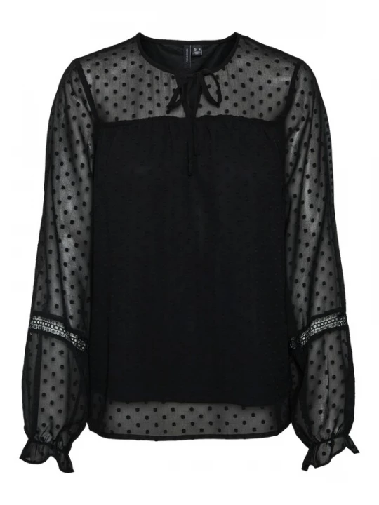 Foto van product VERO MODA Blouse 'Leah' zwart