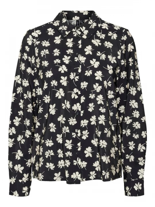 Foto van product VERO MODA Blouse 'Pica' zwart / wit