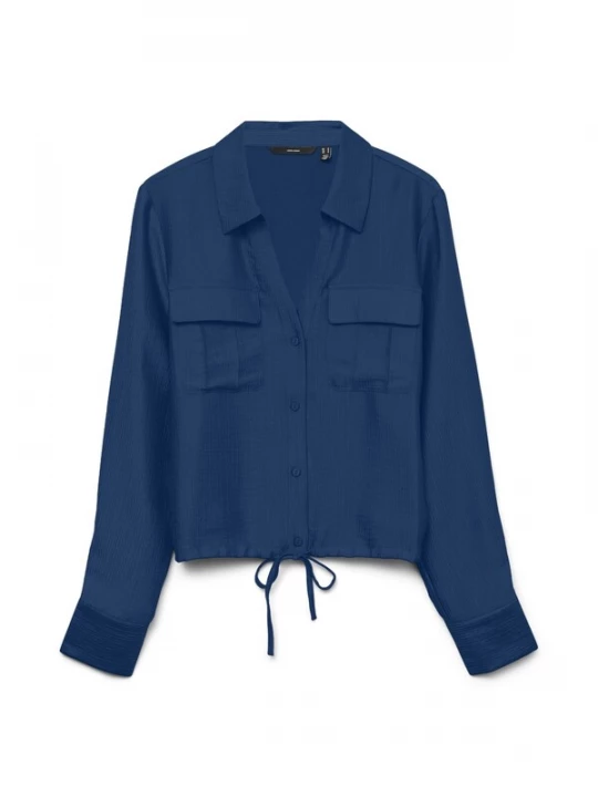 Foto van product VERO MODA Blouse 'Toma' kobaltblauw