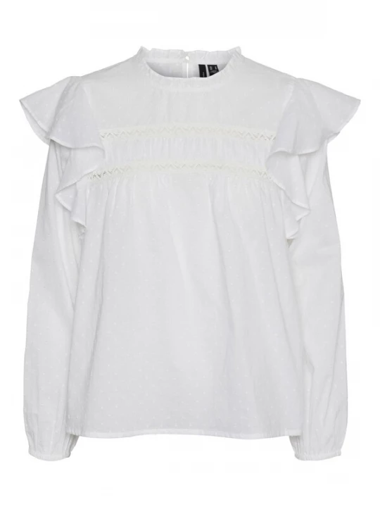 Foto van product VERO MODA Blouse 'TRINE' wit