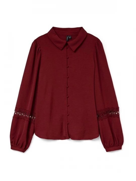 Foto van product VERO MODA Blouse 'VMALVA' roestbruin