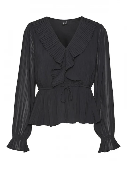 Foto van product VERO MODA Blouse 'VMDora' zwart