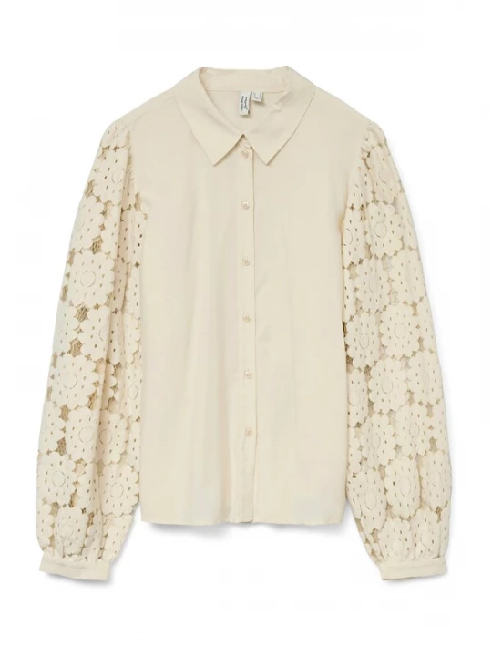 Foto van product VERO MODA Blouse 'VMFABENA' crème
