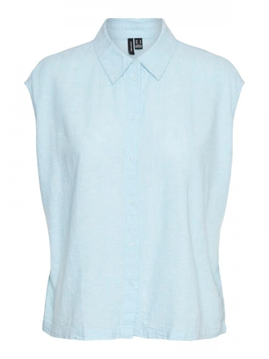Foto van product VERO MODA Blouse 'VMLINN' lichtblauw
