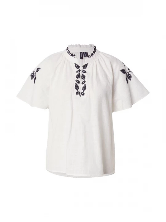 Foto van product VERO MODA Blouse 'VMQUINN' zwart / wit