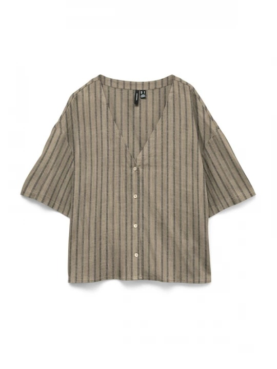 Foto van product VERO MODA Blouse 'VMRosie' brokaat / zwart