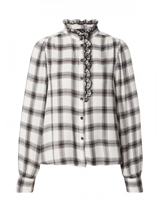 Foto van product VERO MODA Blouse 'VMSARITA' zwart / wit