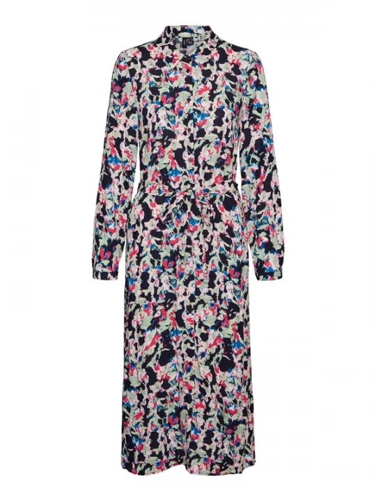 Foto van product VERO MODA Blousejurk 'BONNI BAY' blauw / navy / pink / rosa