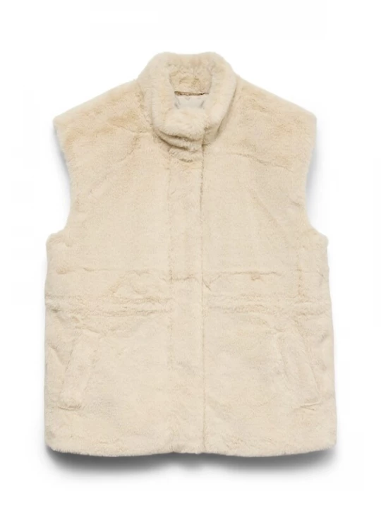 Foto van product VERO MODA Bodywarmer 'sonjapoppy' beige