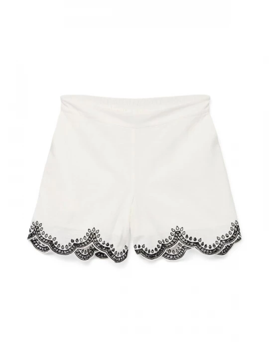 Foto van product VERO MODA Broek 'VMDiana' zwart / wit