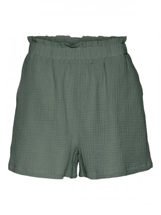 Foto van product VERO MODA Broek 'VMNatali' donkergroen