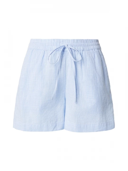 Foto van product VERO MODA Broek 'VMTHILDE' duifblauw / wit