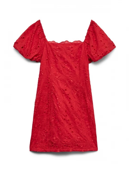 Foto van product VERO MODA Cocktailjurk 'VMElin' bloedrood