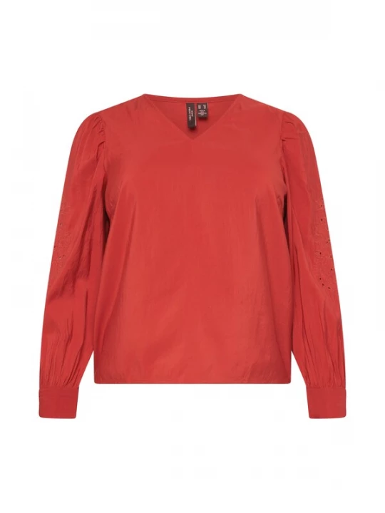 Foto van product Vero Moda Curve Blouse 'SANI' rood