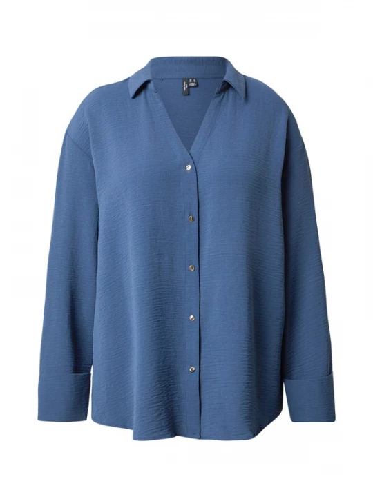 Foto van product Vero Moda Curve Blouse 'VMCizzy' donkerblauw