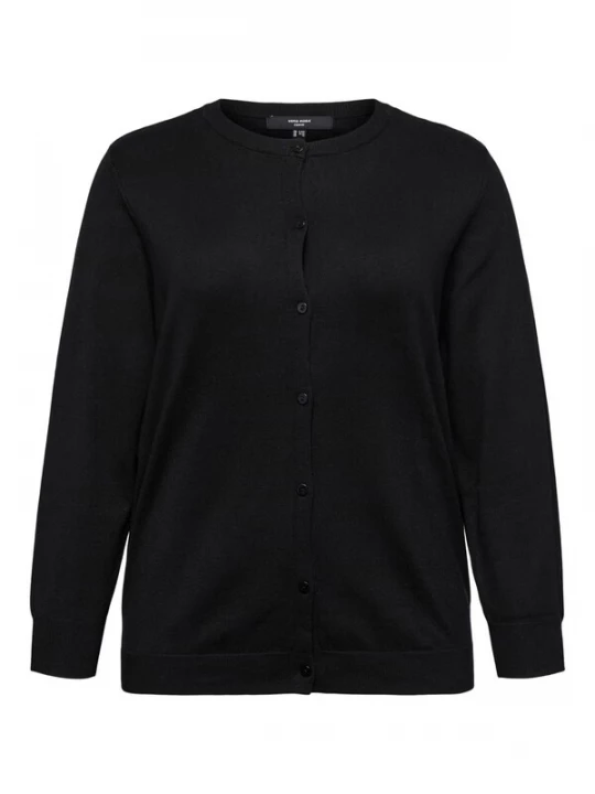 Foto van product Vero Moda Curve Gebreid vest '10347287' zwart