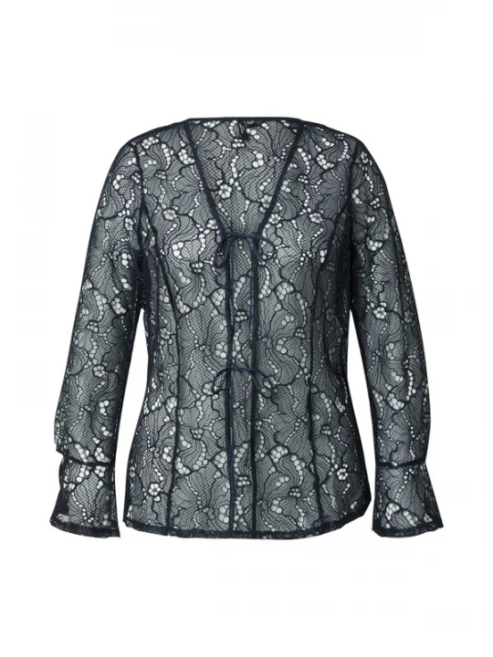 Foto van product Vero Moda Curve Gebreid vest 'VMCSigna' navy