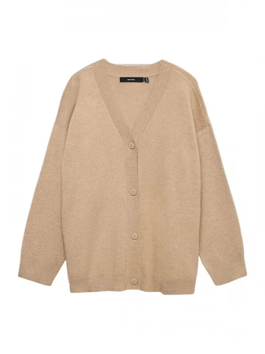 Foto van product Vero Moda Curve Oversized vest beige