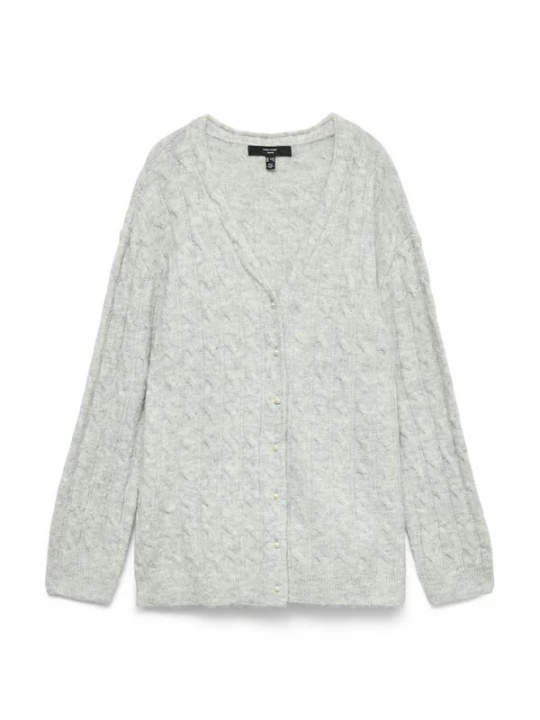 Foto van product Vero Moda Curve Oversized vest lichtgrijs