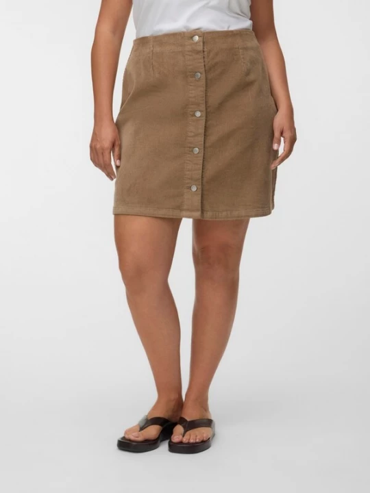Foto van product Vero Moda Curve Rok 'VMCETTA' brokaat