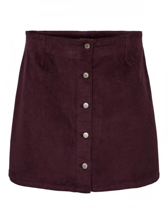 Foto van product Vero Moda Curve Rok 'VMCetta' wijnrood