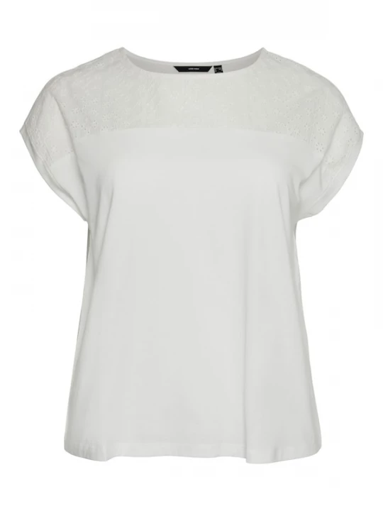 Foto van product Vero Moda Curve Shirt 'VMCKAYA' wit