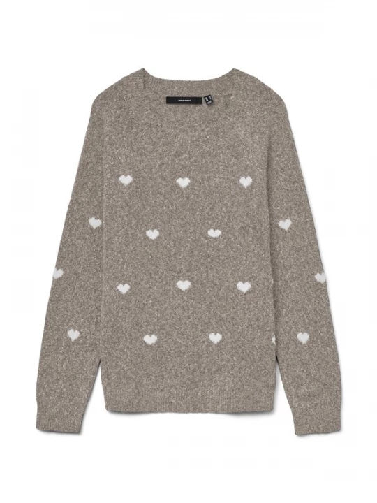 Foto van product Vero Moda Curve Trui 'VMCDoffy' beige / taupe